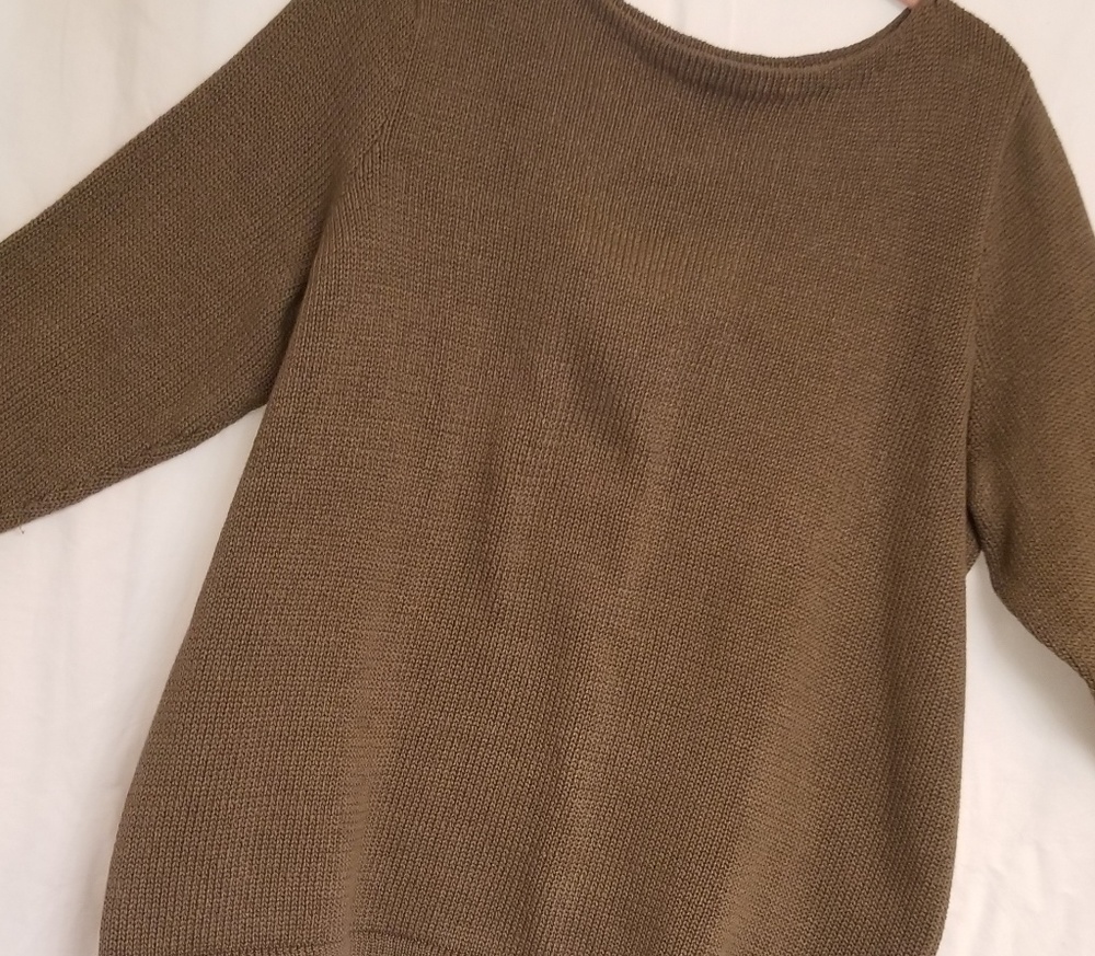 Brown RL sweater